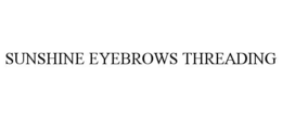 Mark drawing for SUNSHINE EYEBROWS THREADING