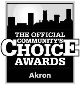 Mark drawing for THE OFFICIAL COMMUNITY'S CHOICE AWARDS AKRON