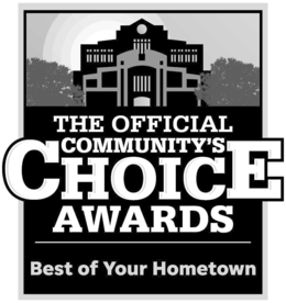 Mark drawing for THE OFFICIAL COMMUNITY'S CHOICE AWARDS BEST OF YOUR HOMETOWN