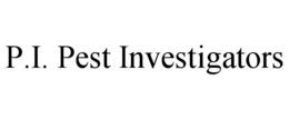 Mark drawing for P.I. PEST INVESTIGATORS