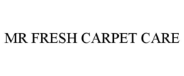 Mark drawing for MR FRESH CARPET CARE