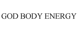Mark drawing for GOD BODY ENERGY