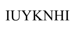 Mark drawing for IUYKNHI