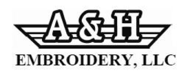 Mark drawing for A&H EMBROIDERY, LLC