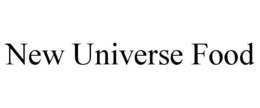 Mark drawing for NEW UNIVERSE FOOD