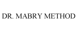 Mark drawing for DR. MABRY METHOD