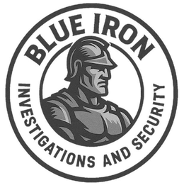Mark drawing for BLUE IRON INVESTIGATIONS AND SECURITY