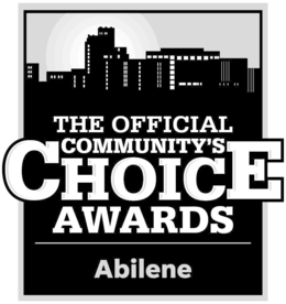 Mark drawing for THE OFFICIAL COMMUNITY'S CHOICE AWARDS ABILENE