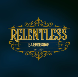 Mark drawing for RELENTLESS BARBERSHOP EST 2024