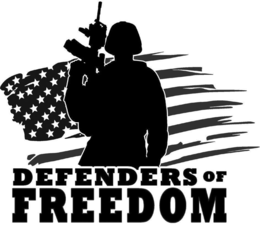 Mark drawing for DEFENDERS OF FREEDOM