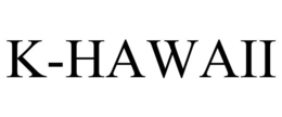 Mark drawing for K-HAWAII