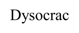 Mark drawing for DYSOCRAC