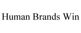 Mark drawing for HUMAN BRANDS WIN