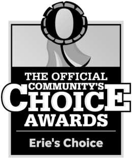Mark drawing for THE OFFICIAL COMMUNITY'S CHOICE AWARDS ERIE'S CHOICE