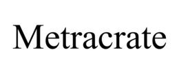 Mark drawing for METRACRATE