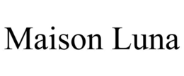 Mark drawing for MAISON LUNA