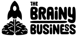 Mark drawing for THE BRAINY BUSINESS