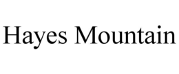 Mark drawing for HAYES MOUNTAIN