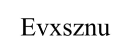 Mark drawing for EVXSZNU