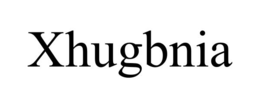 Mark drawing for XHUGBNIA