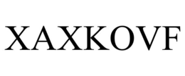 Mark drawing for XAXKOVF