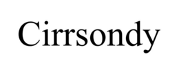 Mark drawing for CIRRSONDY