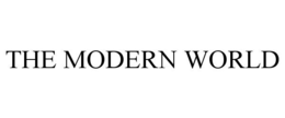 Mark drawing for THE MODERN WORLD