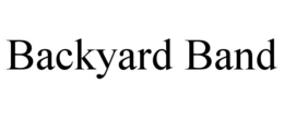 Mark drawing for BACKYARD BAND