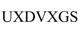 Mark drawing for UXDVXGS
