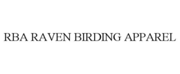Mark drawing for RBA RAVEN BIRDING APPAREL