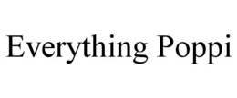 Mark drawing for EVERYTHING POPPI