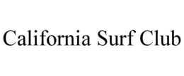 Mark drawing for CALIFORNIA SURF CLUB