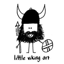 Mark drawing for LITTLE VIKING ART MARTHA MJOLSNES
