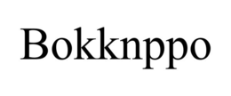 Mark drawing for BOKKNPPO