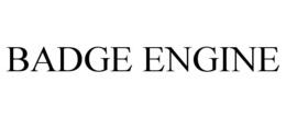 Mark drawing for BADGE ENGINE