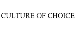 Mark drawing for CULTURE OF CHOICE