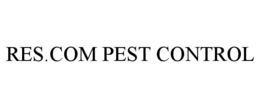 Mark drawing for RES.COM PEST CONTROL