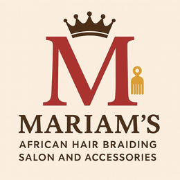 Mark drawing for M MARIAM'S AFRICAN HAIR BRAIDING SALON AND ACCESSORIES