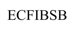 Mark drawing for ECFIBSB