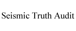 Mark drawing for SEISMIC TRUTH AUDIT