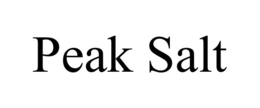 Mark drawing for PEAK SALT