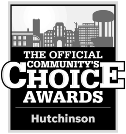 Mark drawing for THE OFFICIAL COMMUNITY'S CHOICE AWARDS HUTCHINSON