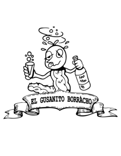 Mark drawing for EL GUSANITO BORRACHO