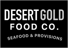 Mark drawing for DESERT GOLD FOOD CO. SEAFOOD & PROVISIONS