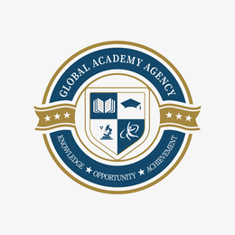 Mark drawing for GLOBAL ACADEMY AGENCY LLC, KNOWLEDGE, OPPORTUNITY, ACHIEVEMENT