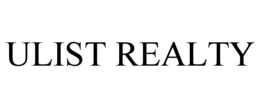 Mark drawing for ULIST REALTY