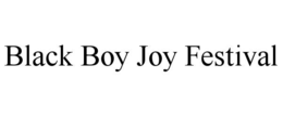 Mark drawing for BLACK BOY JOY FESTIVAL