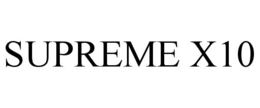 Mark drawing for SUPREME X10