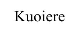 Mark drawing for KUOIERE