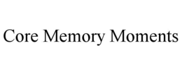 Mark drawing for CORE MEMORY MOMENTS